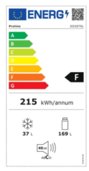 Refrigerateur congelateur en haut PROLINE