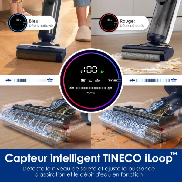 Tineco Floor One S5 Intelligent Aspirateur Eau et Poussière sans Fil – Image 4